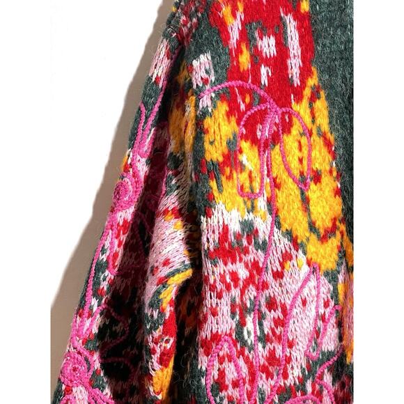 Free People Cozy Crew Neck Sweater in Multicolor - Picture 5 of 8